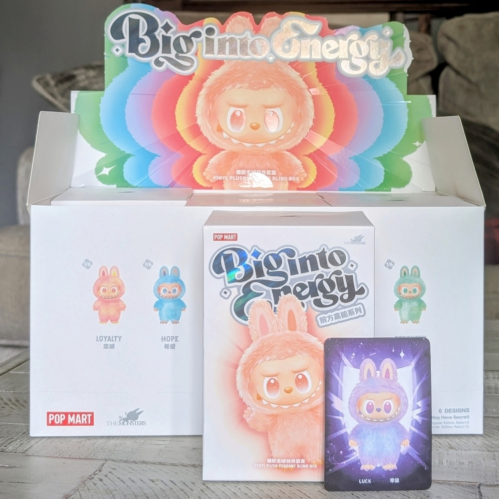 Labubu Big Into Energy - Luck - Sealed Bag